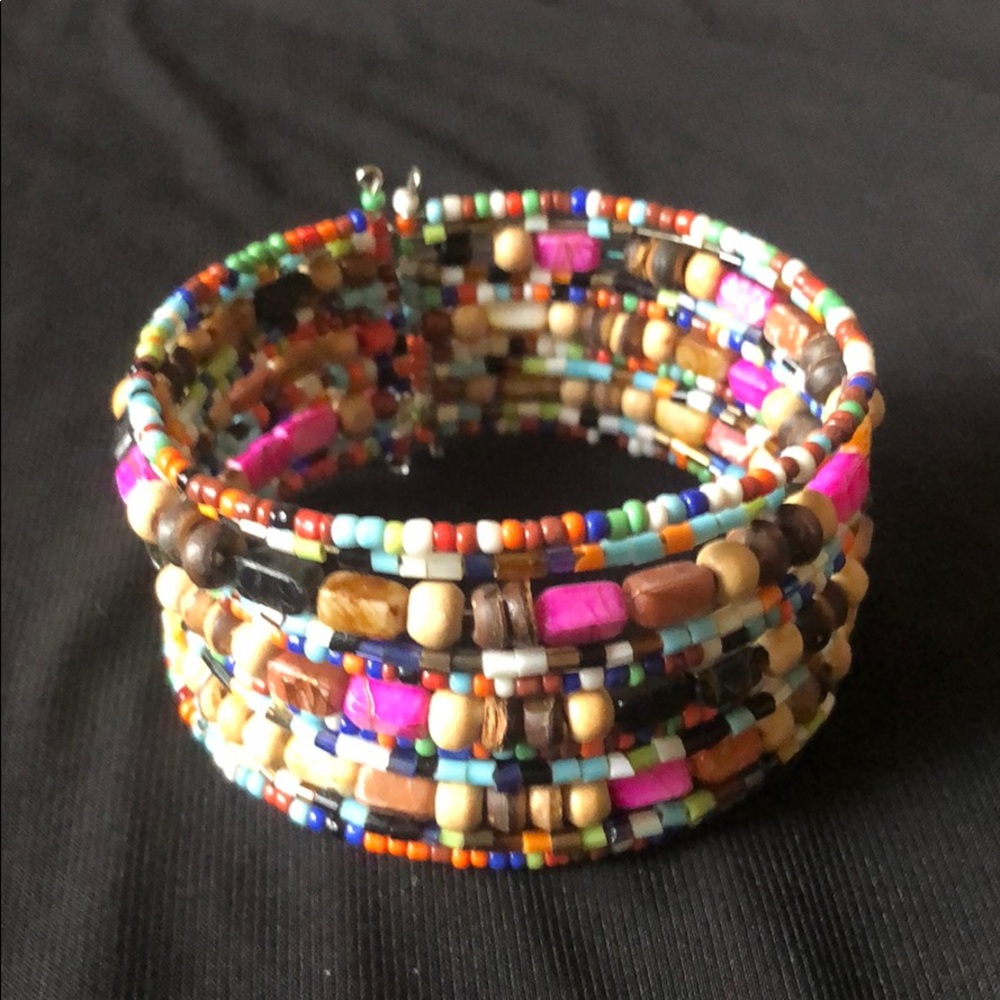 Multicolored Bangle Bracelet
